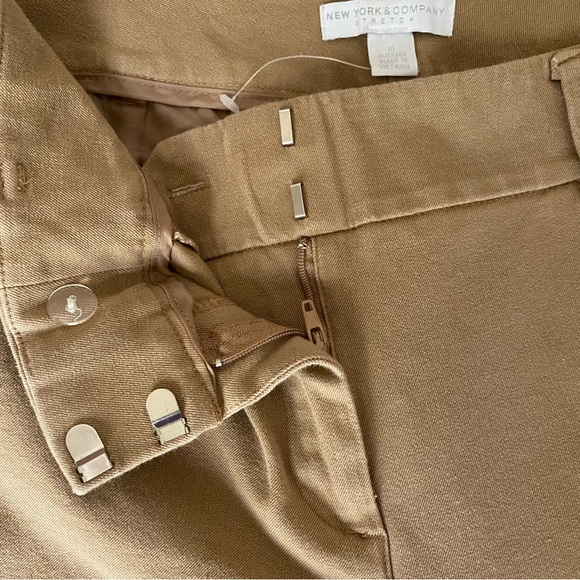 New York & Company Khaki Skinny Ankle Pants - Picture 8 of 11